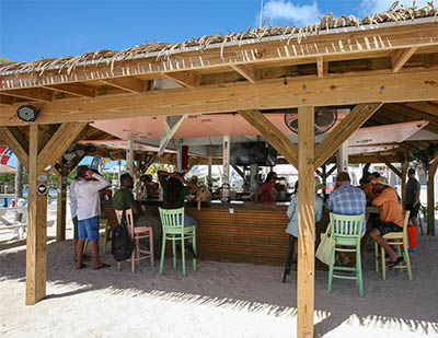 Grabbers at Sunset on Guana Cay